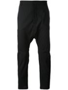 Balmain - Drop Crotch Trousers - Men - Cotton - 48, Black, Cotton