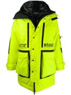 Dsquared2 Technical Double Layered Coat - Yellow