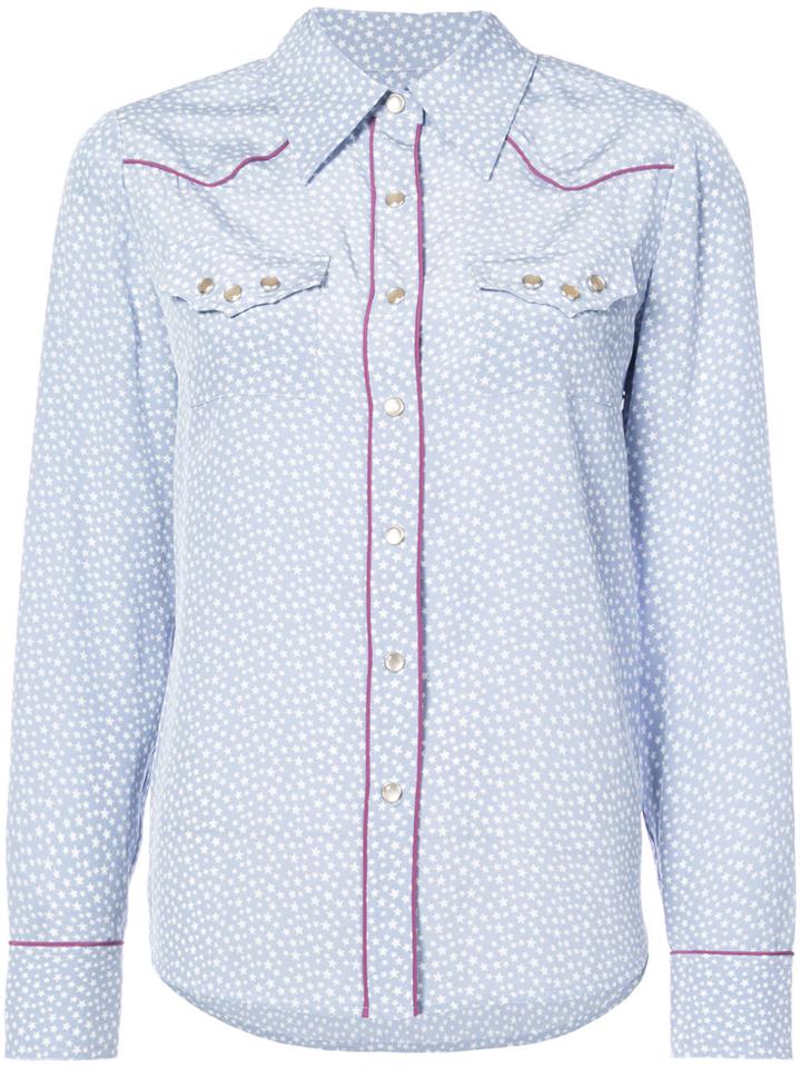 Coach Western Shirt - Blue