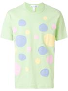 Comme Des Garçons Shirt Dots Appliqué T-shirt - Green