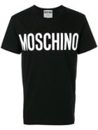 Moschino Logo Print T-shirt - Black