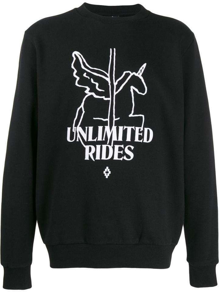 Marcelo Burlon County Of Milan Unlimited Rides Sweatshirt - Black