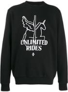 Marcelo Burlon County Of Milan Unlimited Rides Sweatshirt - Black