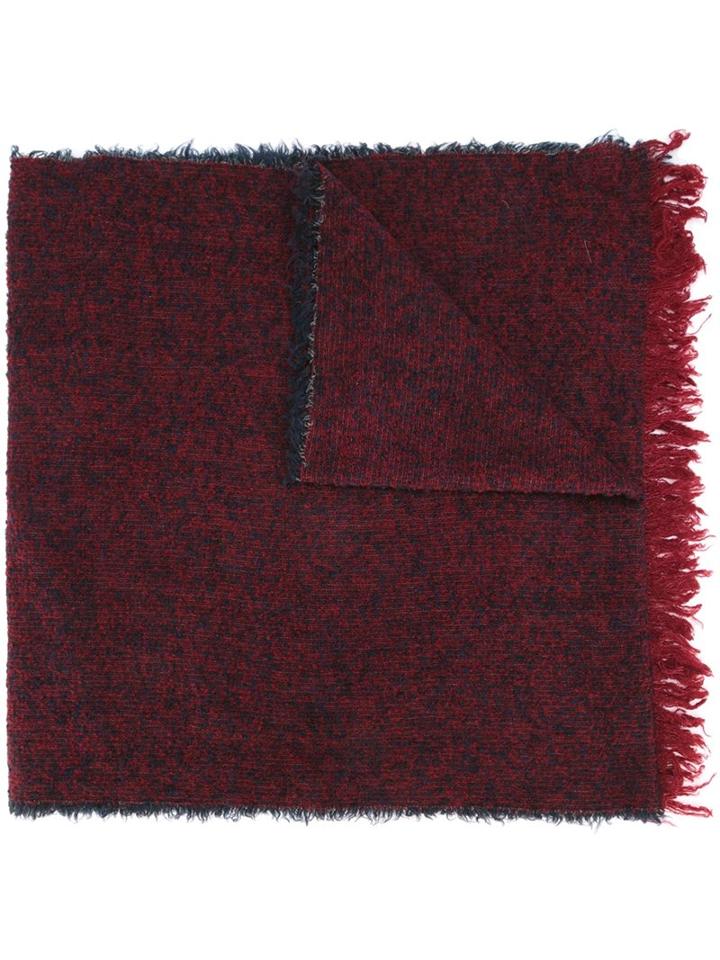 Zanone Frayed Scarf