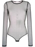 P.a.r.o.s.h. Long-sleeved Net Body - Black