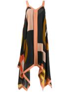 L'autre Chose Spaghetti Strap Dress - Black