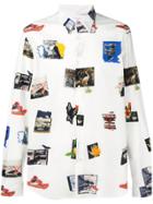 Ps Paul Smith 'harold's Photos' Print Shirt - White