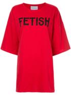 Strateas Carlucci Carbon Fetish T-shirt - Red