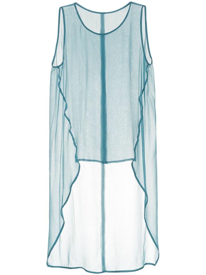 Taylor Subtract Vest Top - Blue