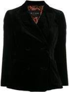 Etro Double Breasted Jacket - Black