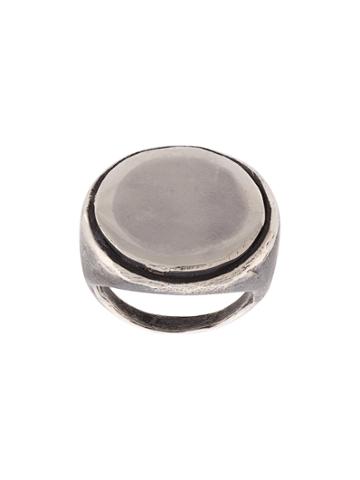 Detaj Coin Finger Ring - Metallic