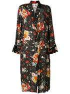 Lily And Lionel 30's Floral Lyla Kimono - Black