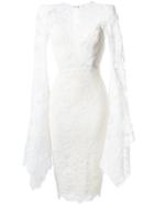 Alex Perry - Alaroy Dress - Women - Silk/polyester - 4, Women's, White, Silk/polyester