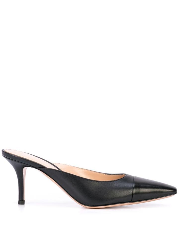 Gianvito Rossi Lucy Mules - Black