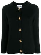Moschino Classic Knitted Cardigan - Black