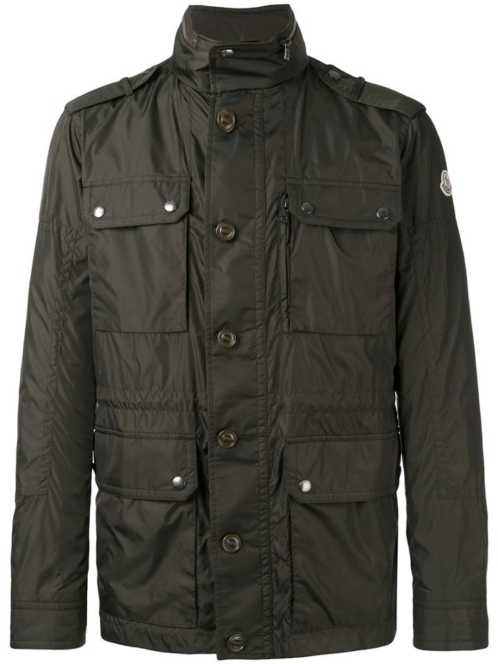 Moncler Christian Jacket, Men's, Size: 6, Green, Polyamide
