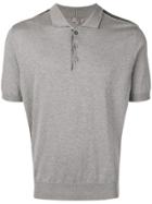 Canali Slim-fit Polo Shirt - Grey
