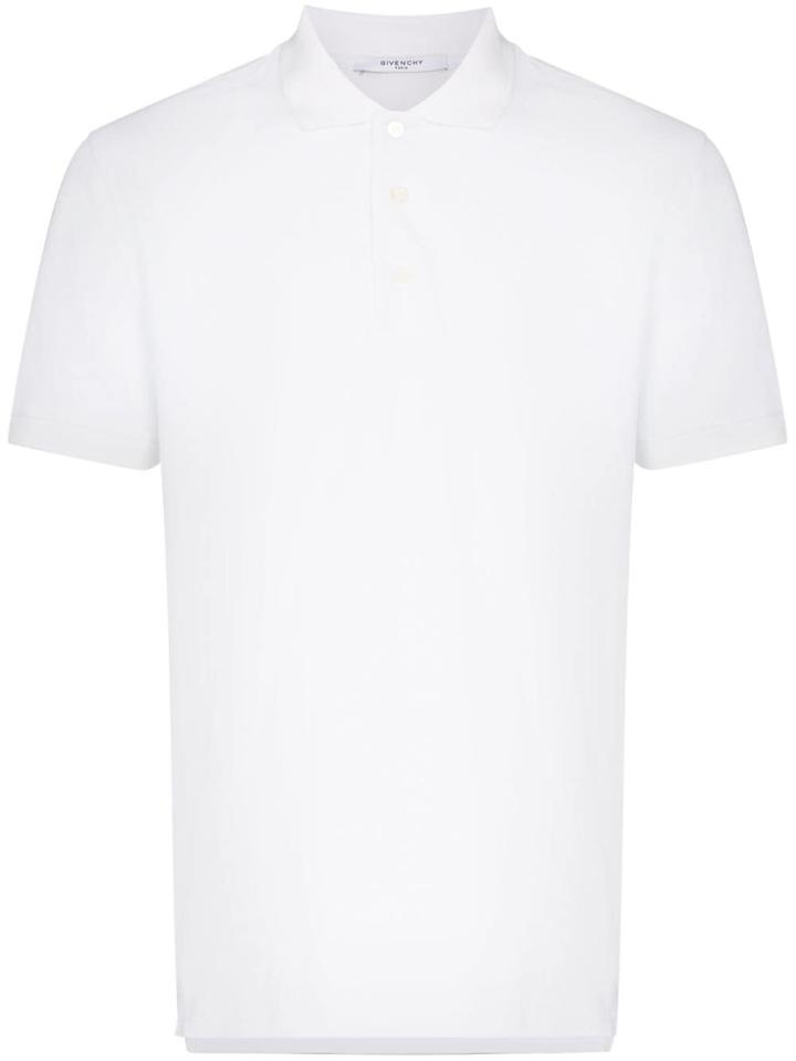 Givenchy Embroidered Logo Polo Shirt - White