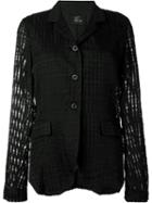 Lost And Found Check Jacquard Blazer