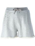 Twin-set Jeans Embellished Track Shorts
