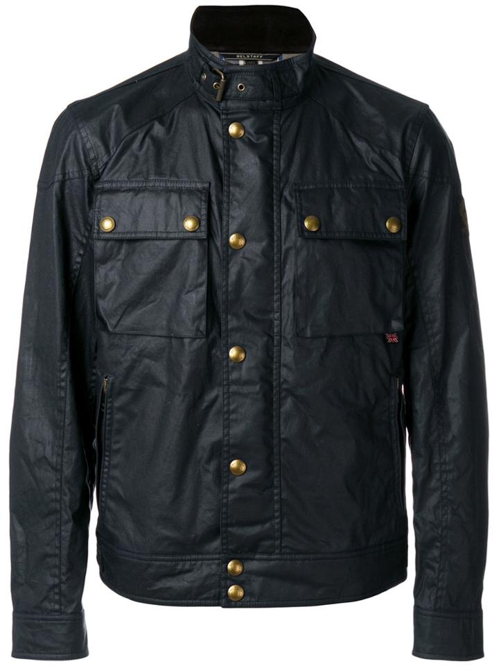 Belstaff Racemaster Bomber Jacket - Blue