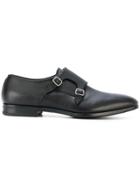 Fabi Monk Strap Shoes - Black