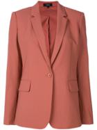 Theory Casual Single-breasted Blazer - Pink & Purple