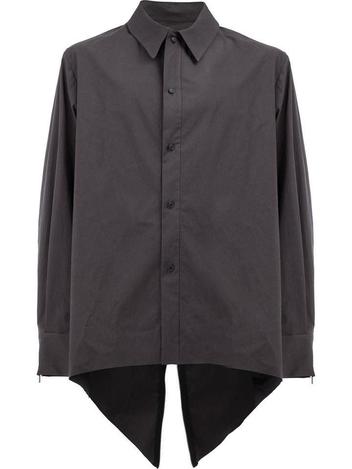 Moohong - Loose-fit Shirt - Men - Cotton/spandex/elastane - 48, Black, Cotton/spandex/elastane