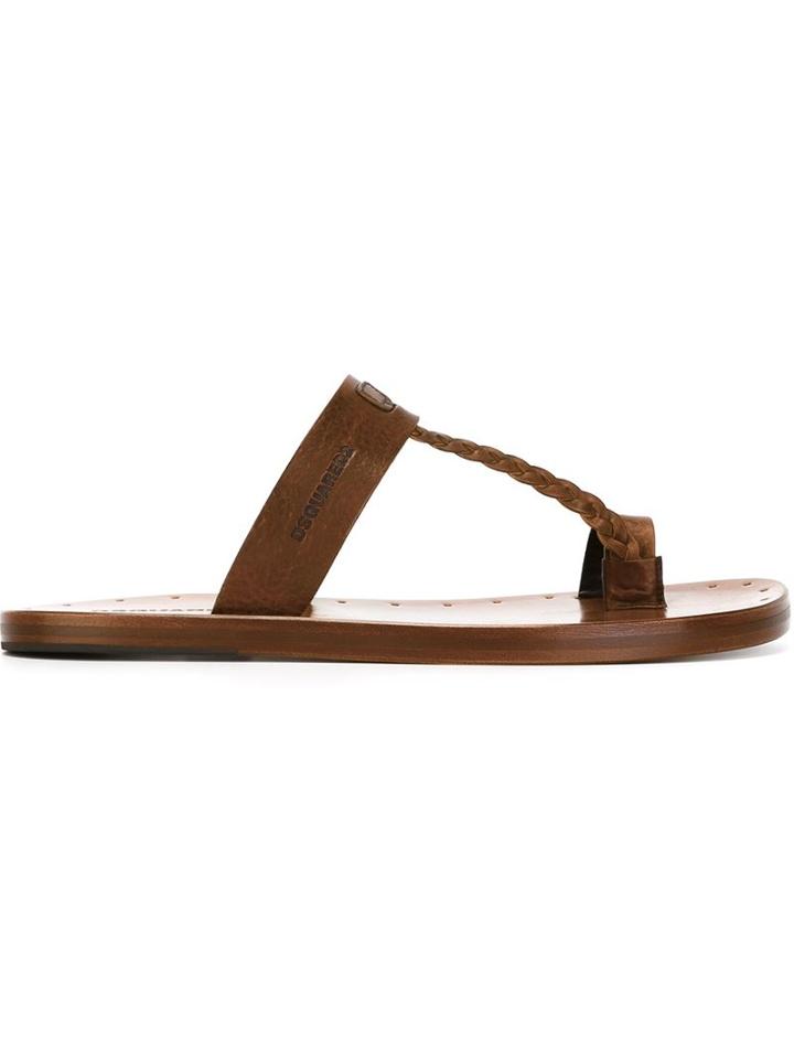 Dsquared2 Toe Strap Sandals