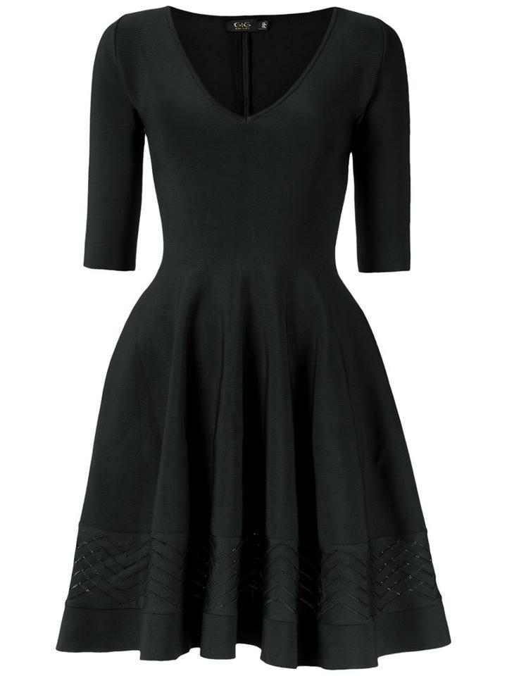 Gig - Knitted Dress - Women - Polyamide/spandex/elastane/viscose - P, Black, Polyamide/spandex/elastane/viscose