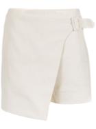 Egrey Panelled Skorts - White