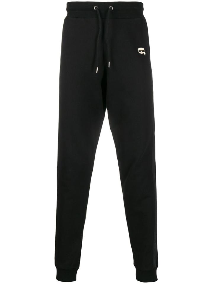Karl Lagerfeld Ikonik Track Pants - Black
