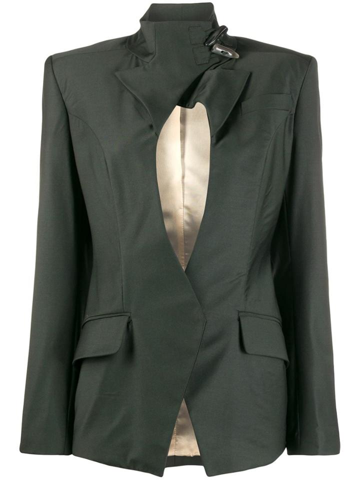 Situationist Keyhole Blazer - Green