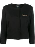 Cavalli Class Cropped Jacket - Black