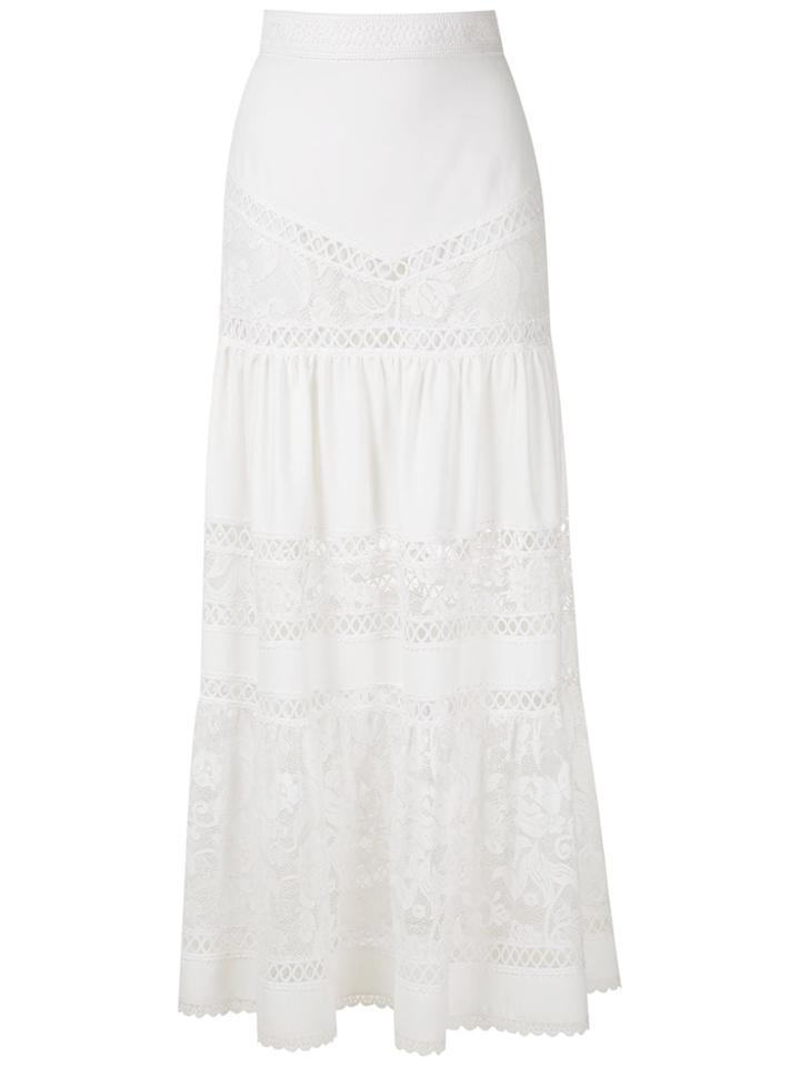 Martha Medeiros Saia Yana Midi - White
