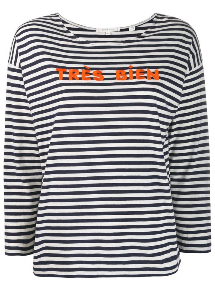 Chinti & Parker 'très Bien' T-shirt - Neutrals