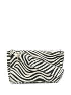 P.a.r.o.s.h. Zebra Print Tote Bag - Black
