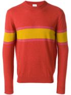 Paul Smith Striped Jumper - Red