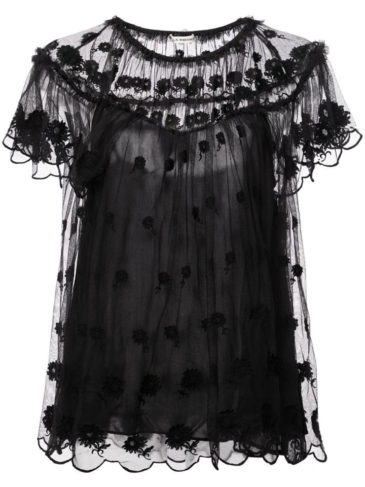 Ulla Johnson Bisou Top - Black