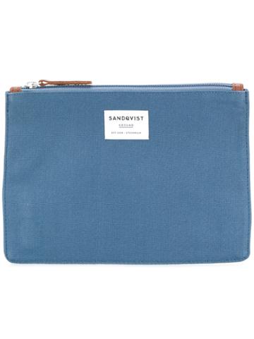Sandqvist Logo Purse - Blue
