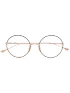 Dita Eyewear Believer Round Glasses - Metallic