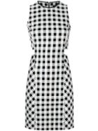 Rag & Bone - Gingham Cut-out Mini Dress - Women - Cotton/polyamide/spandex/elastane - 2, Black, Cotton/polyamide/spandex/elastane