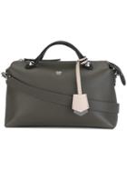 Fendi Small By The Way Tote, Women's, Grey, Calf Leather