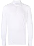 Brunello Cucinelli Long Sleeve Polo Shirt - White