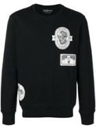 Alexander Mcqueen Patch Detail Sweatshirt - Black
