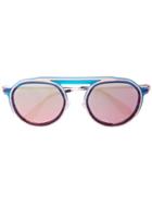Thierry Lasry Ghosty Round Sunglasses - Blue