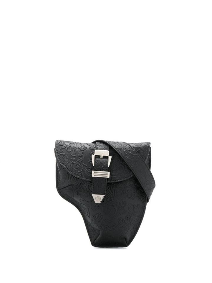 Philipp Plein Floral Belt Bag - Black