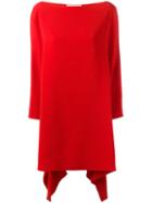Gianluca Capannolo Off Shoulder Dress, Women's, Size: 38, Red, Viscose