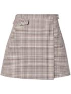 Theory A-line Mini Skirt - Nude & Neutrals