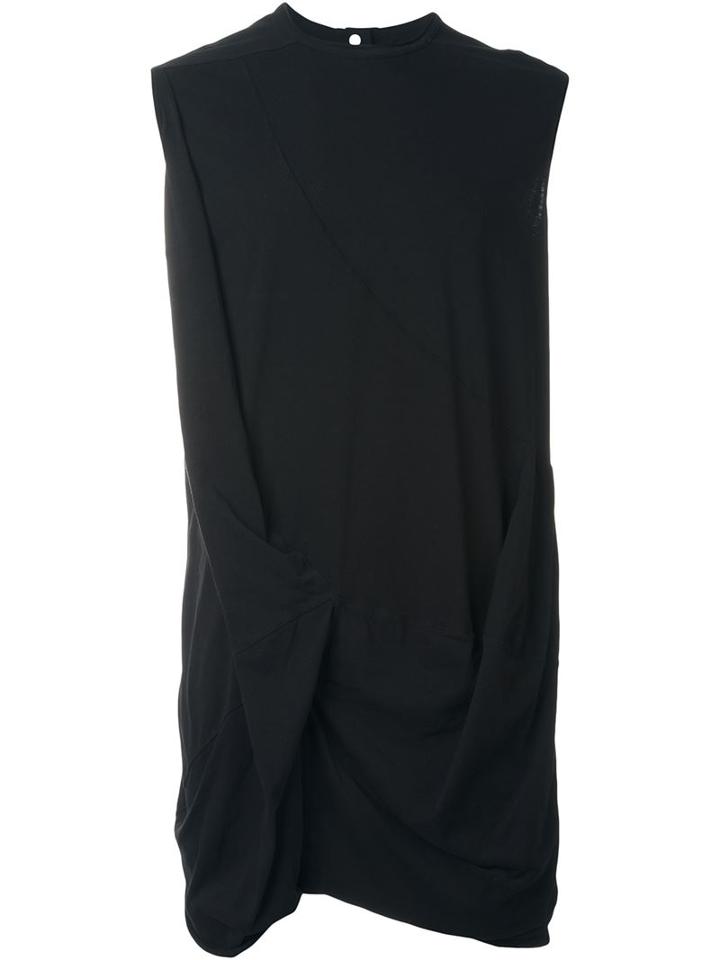 Rick Owens Draped Sleeveless T-shirt